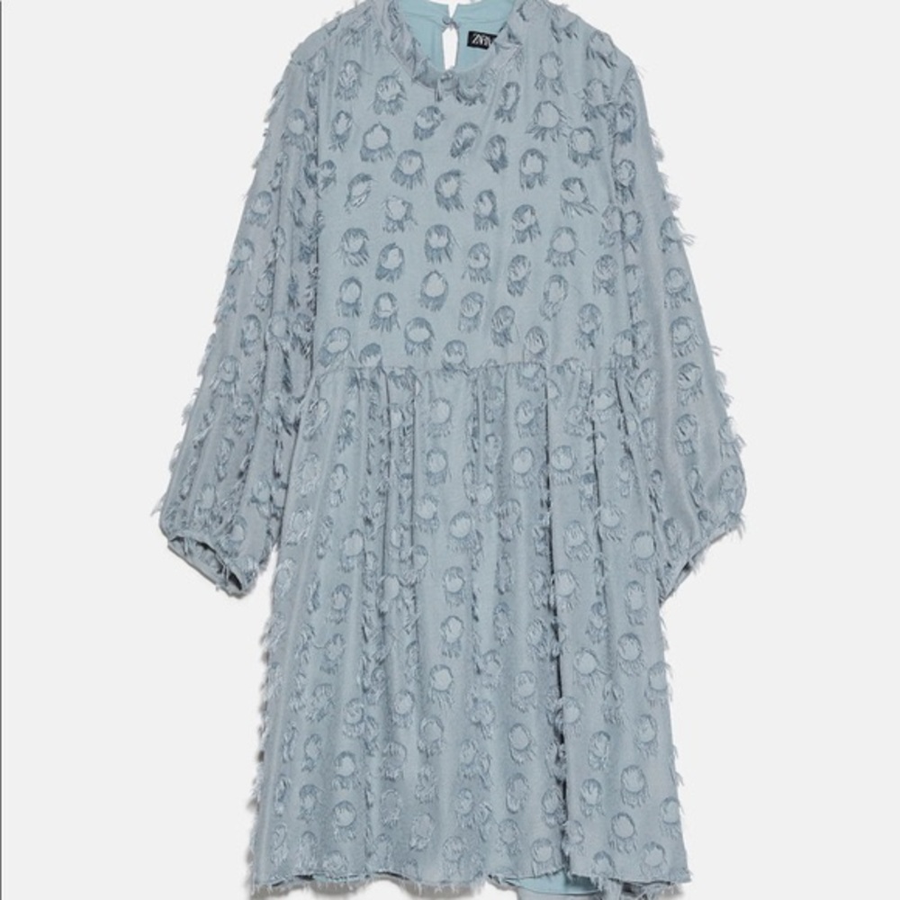 Zara textured weave dress size small - Picture 4 of 6